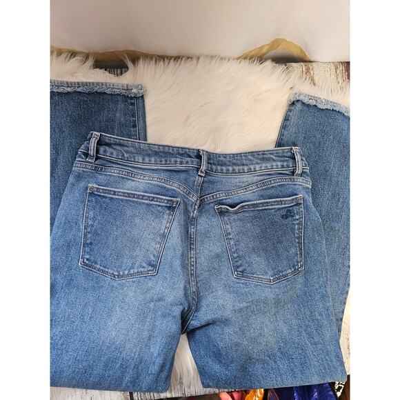 DL1961 Mara Instasculpt Straight Ankle Blue Jeans in Sea Salt size 30 - Picture 9 of 10